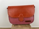 ANYA Cuir Motifs , Brun Foncé [Sac à main]