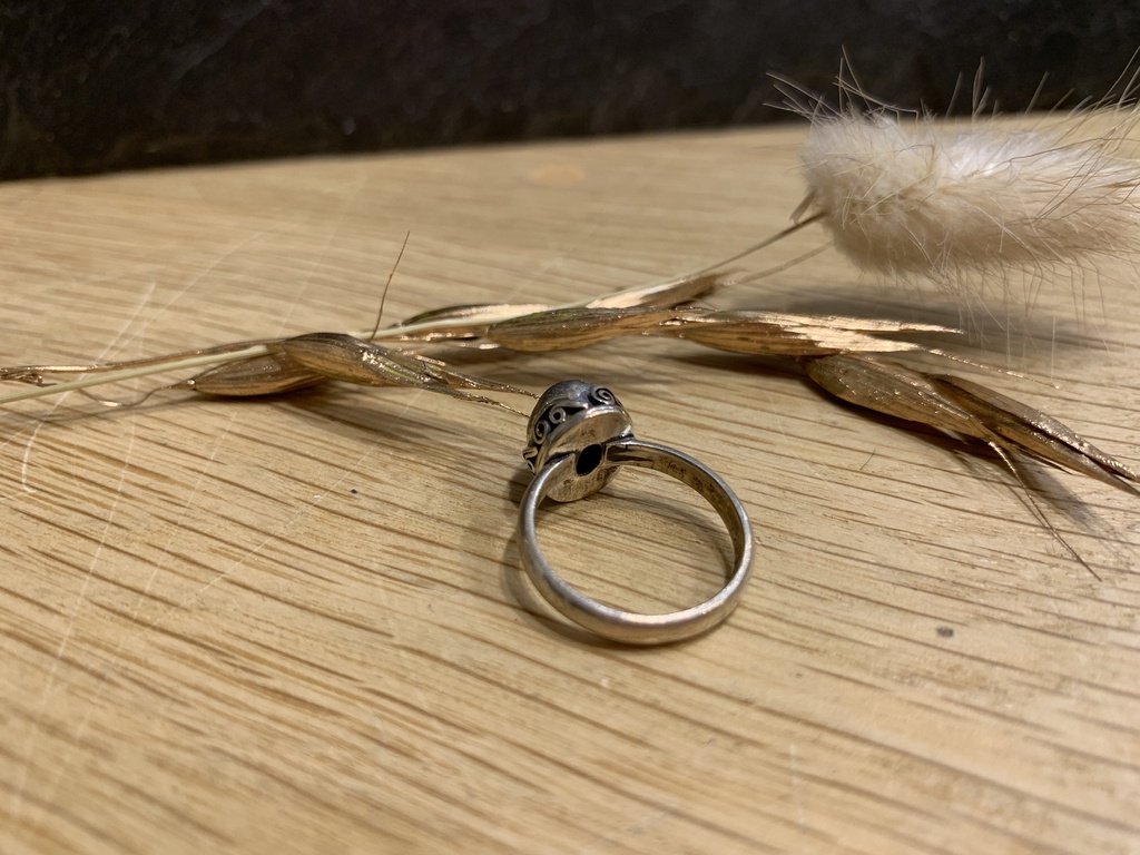 Bague Argent 925 & Hématite [0538]