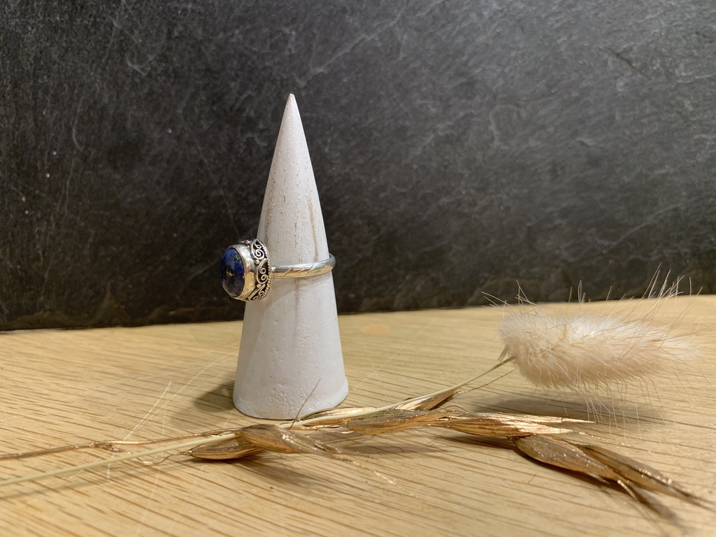 Bague Argent 925 & Lapis Lazuli [0548]