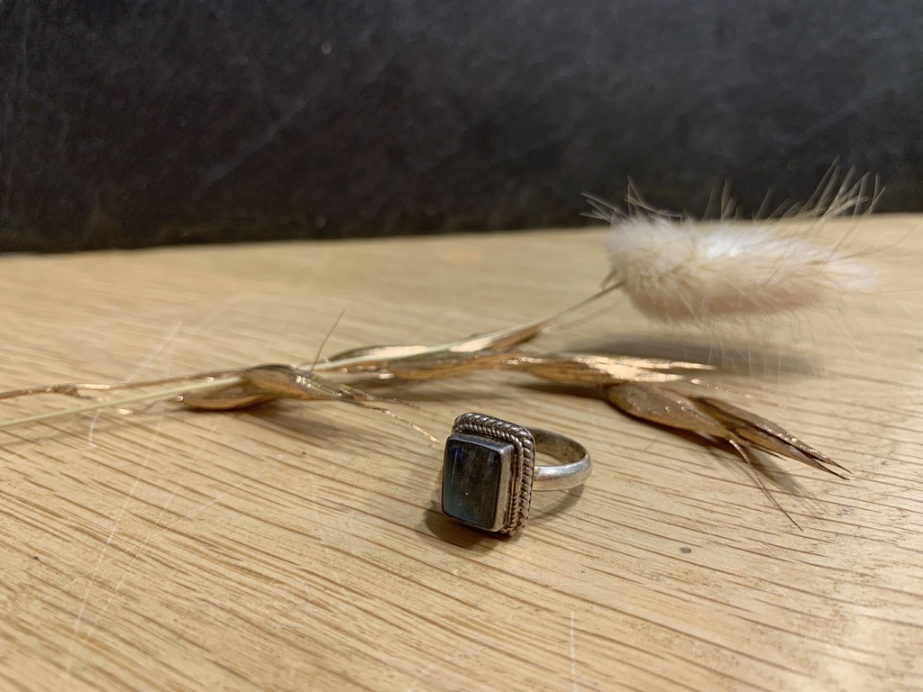 Bague Argent 925 & Labradorite [0562]
