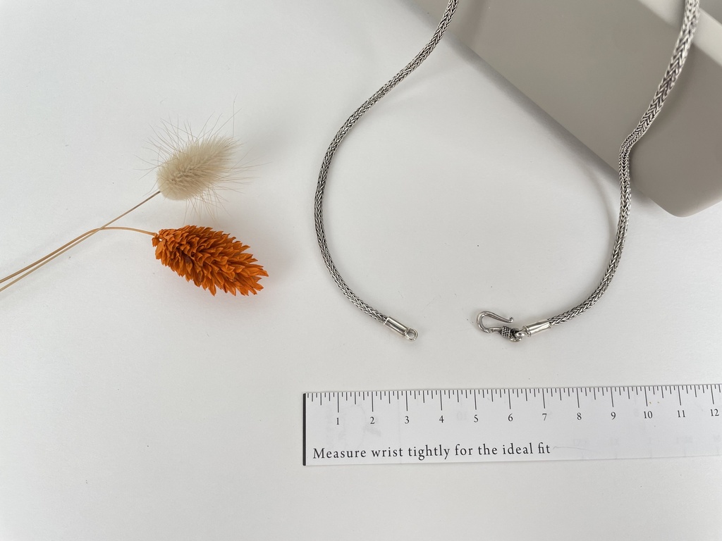 Chaîne Argent 925 Maille (M) 46 cm [0017]