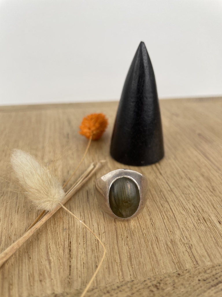 Bague Argent 925 & Labradorite [0934]
