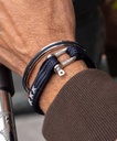 Coat of Arms Sharp Simon - Navy L [Bracelet]