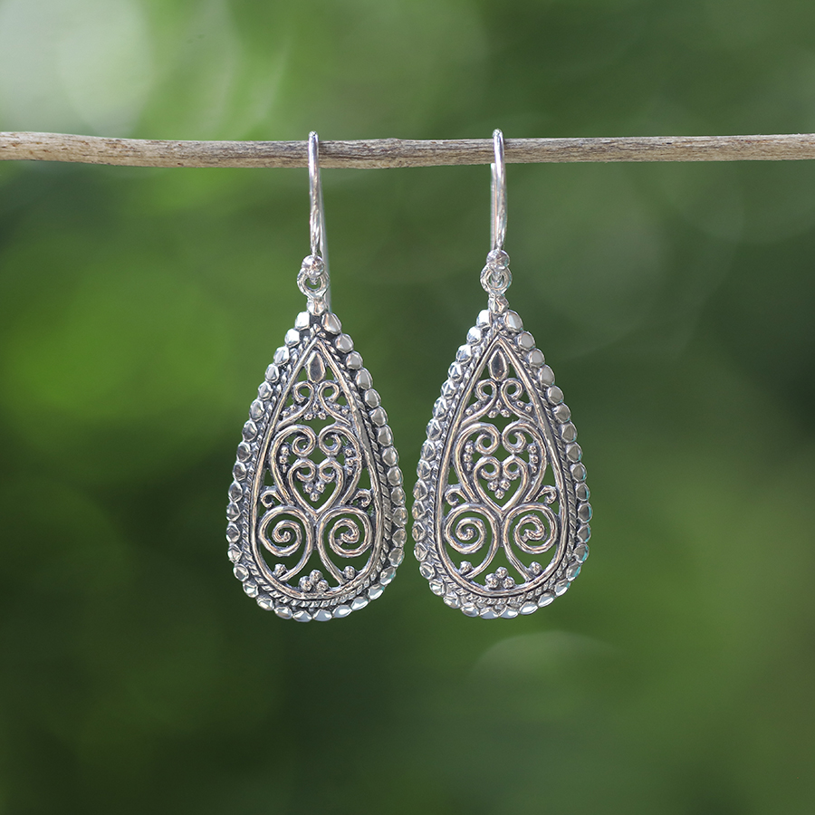 Boucles d'Oreilles Argent 925 [0495]