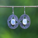 Boucles d'Oreilles Argent 925 & Perle de Culture [0499]