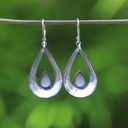 Boucles d'Oreilles Argent 925 & Perle de Culture [0503]