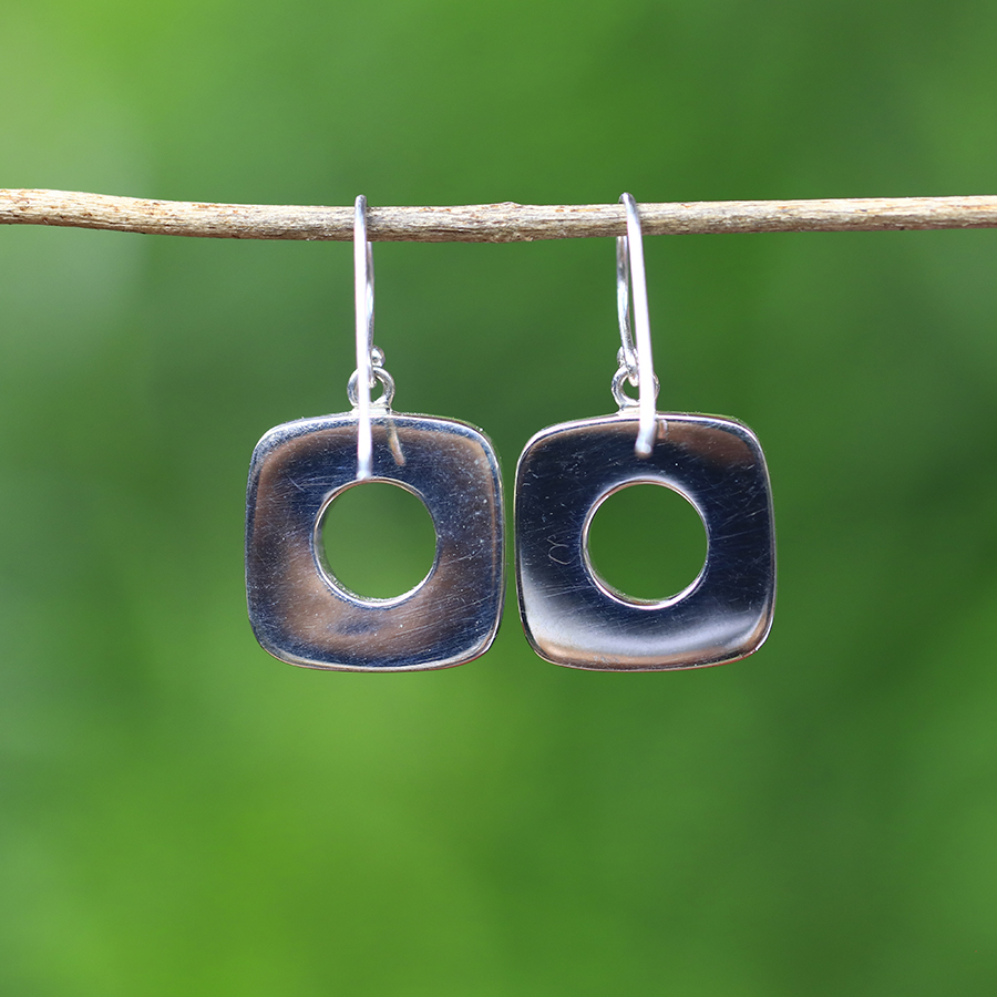 Boucles d'Oreilles Argent 925 & Perle de Culture [0516]