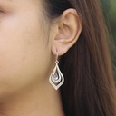 Boucles d'Oreilles Argent 925 & Améthyste [0526]