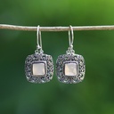 Boucles d'Oreilles Argent 925 & Perle de Culture [0564]