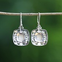 Boucles d'Oreilles Argent 925 & Perle de Culture [0564]