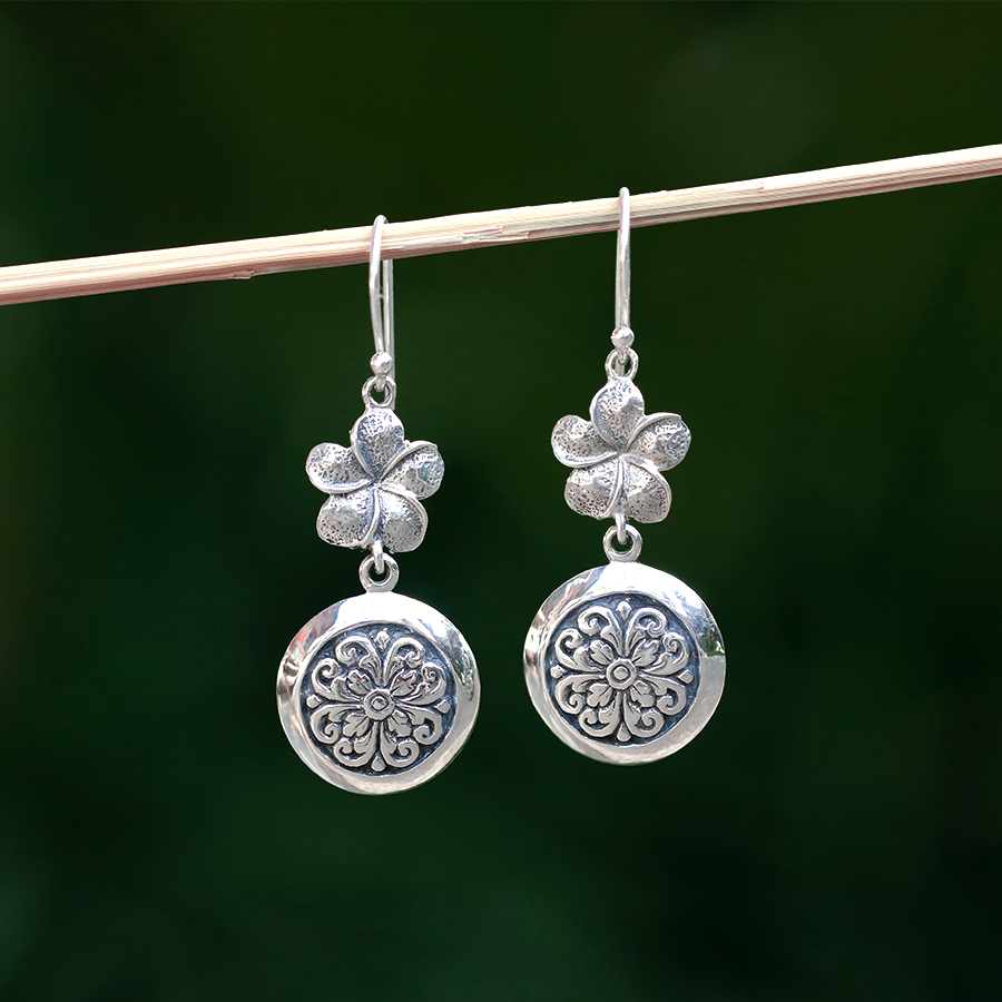 Boucles d'Oreilles Argent 925 [0593]