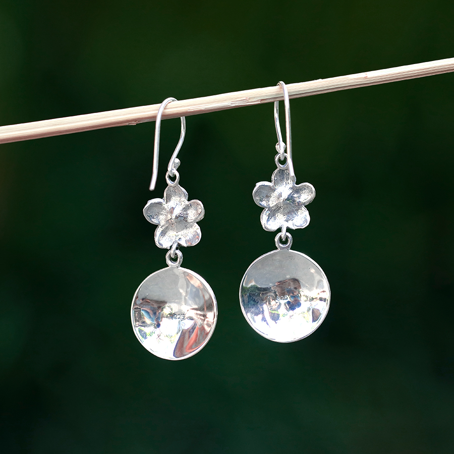 Boucles d'Oreilles Argent 925 [0593]