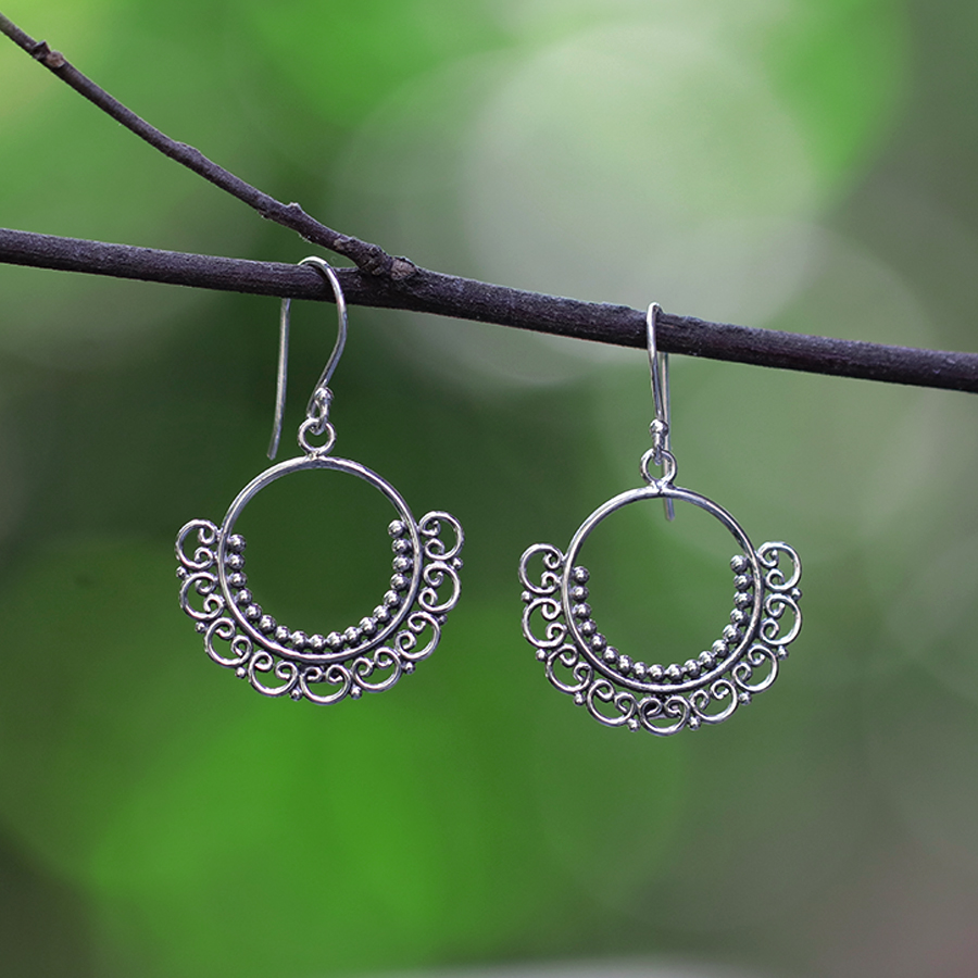 Boucles d'Oreilles Argent 925 [0607]