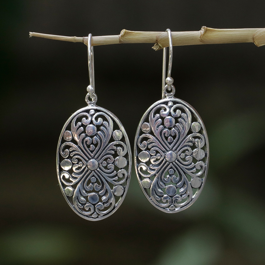 Boucles d'Oreilles Argent 925 [0668]