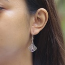 Boucles d'Oreilles Argent 925 & Améthyste [0670]