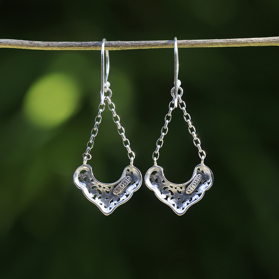 Boucles d'Oreilles Argent 925 [0671]