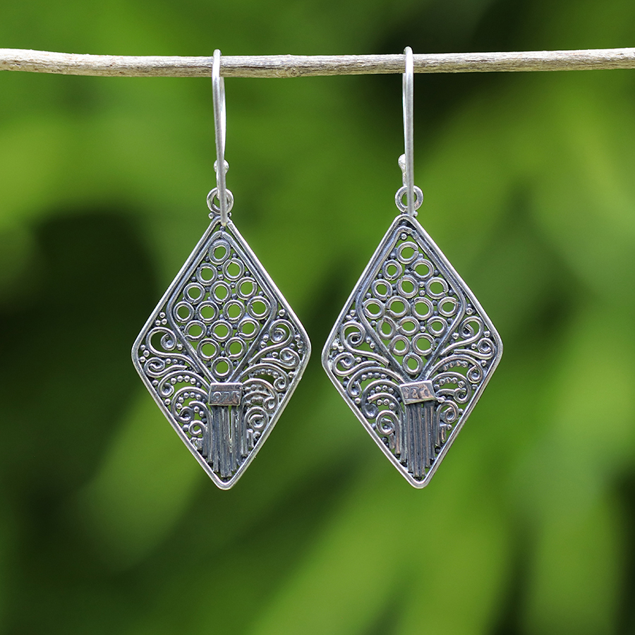 Boucles d'Oreilles Argent 925 [0676]