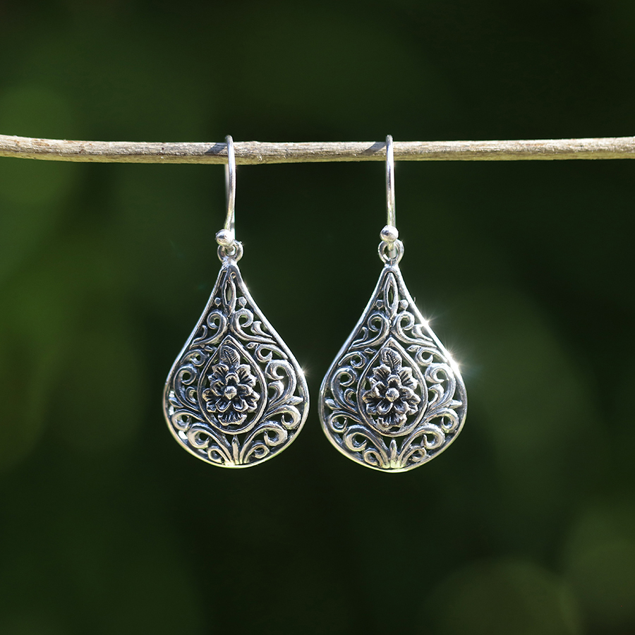 Boucles d'Oreilles Argent 925 [0684]