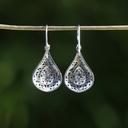 Boucles d'Oreilles Argent 925 [0684]