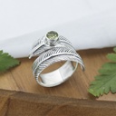 Bague Argent 925 & Péridot [1143]