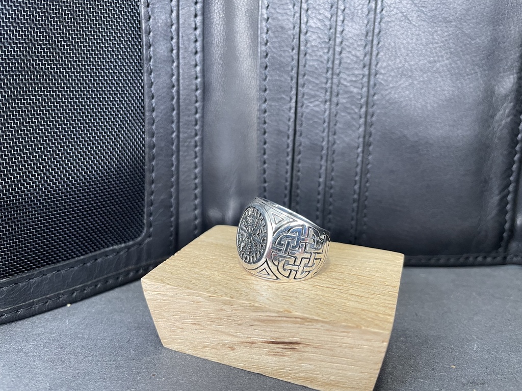 Bague Boussole Celtique Argent 925 [1187]