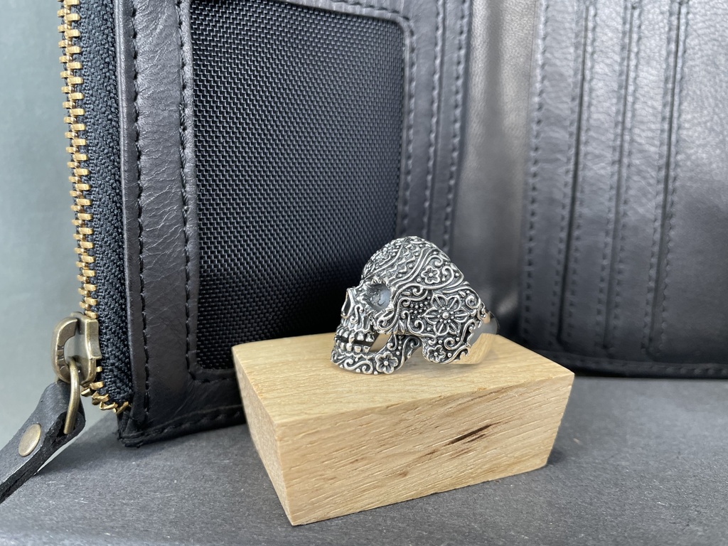 Bague Tête De Mort Argent 925 [1170]