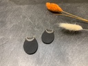 Boucles d'Oreilles Argent 925 & Bois [0073]