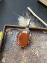 Pendentif Argent 925 & Cornaline [0013]