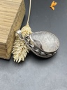 Pendentif Argent 925 & Cristal de Roche [0049]