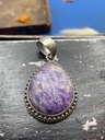 Pendentif Argent 925 & Pierre Naturelle [0080]