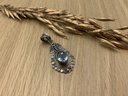 Pendentif Argent 925 & Aquamarine [0155]
