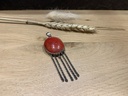 Pendentif Argent 925 & Poudre de Corail [0190]