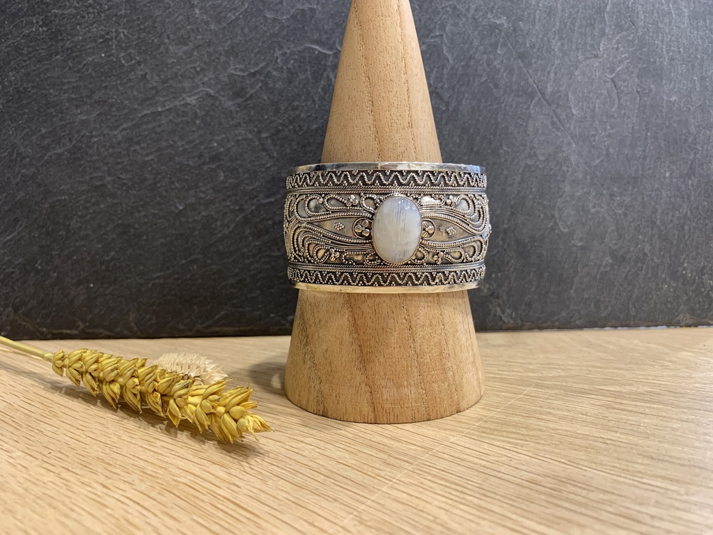Bracelet Argent 925 & Pierre de Lune [0047]