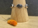 Bracelet Argent 925 & Œil de Chat [0159]