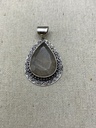 Pendentif Argent 925 & Quartz Rutile [0283]