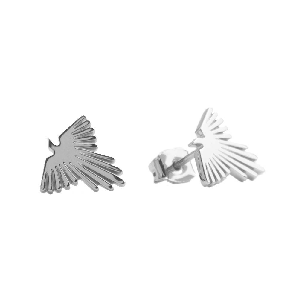 Boucles d'Oreilles Parade Earrings Eagle Silver  