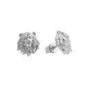 Parade Earrings Lion Silver [Boucles d'oreilles] 