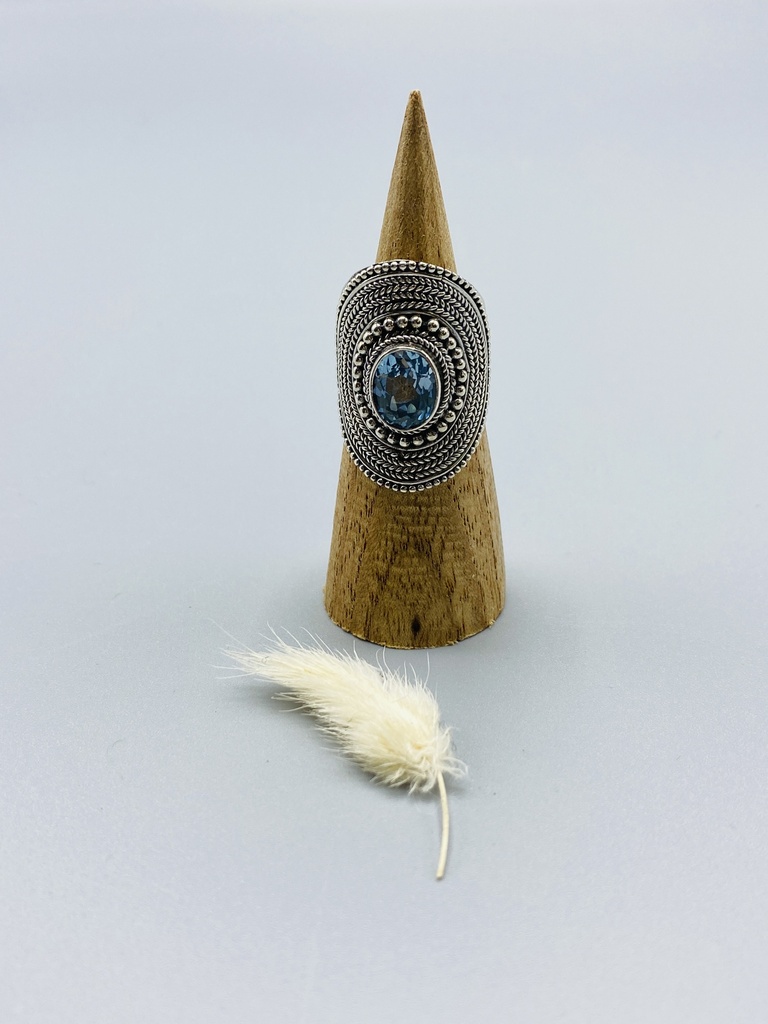 Bague Argent 925 & Pierre naturelle [0042]