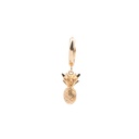 Boucles d'Oreilles Souvenir Earrings Pineapple Gold 