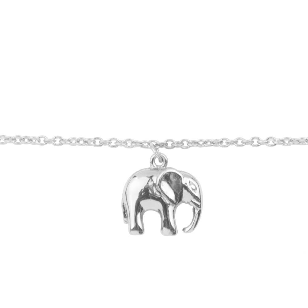 Bracelet Souvenir Bracelet Elephant Silver - All The Luck In The World