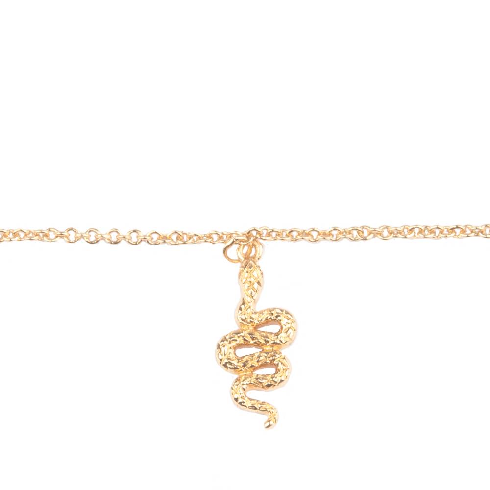 Bracelet Souvenir Bracelet Snake Gold - All The Luck In The World