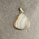 Pendentif Argent 925 & Agate [0304]
