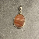 Pendentif Argent 925 & Agate [0308]