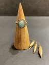 Bague Argent 925 & Turquoise [0129]
