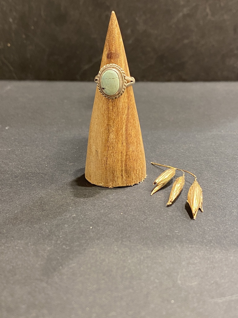 Bague Argent 925 & Turquoise [0132]