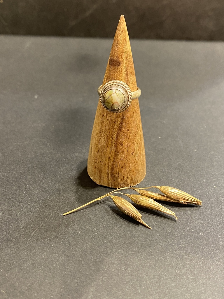 Bague Argent 925 & Jaspe [0155]