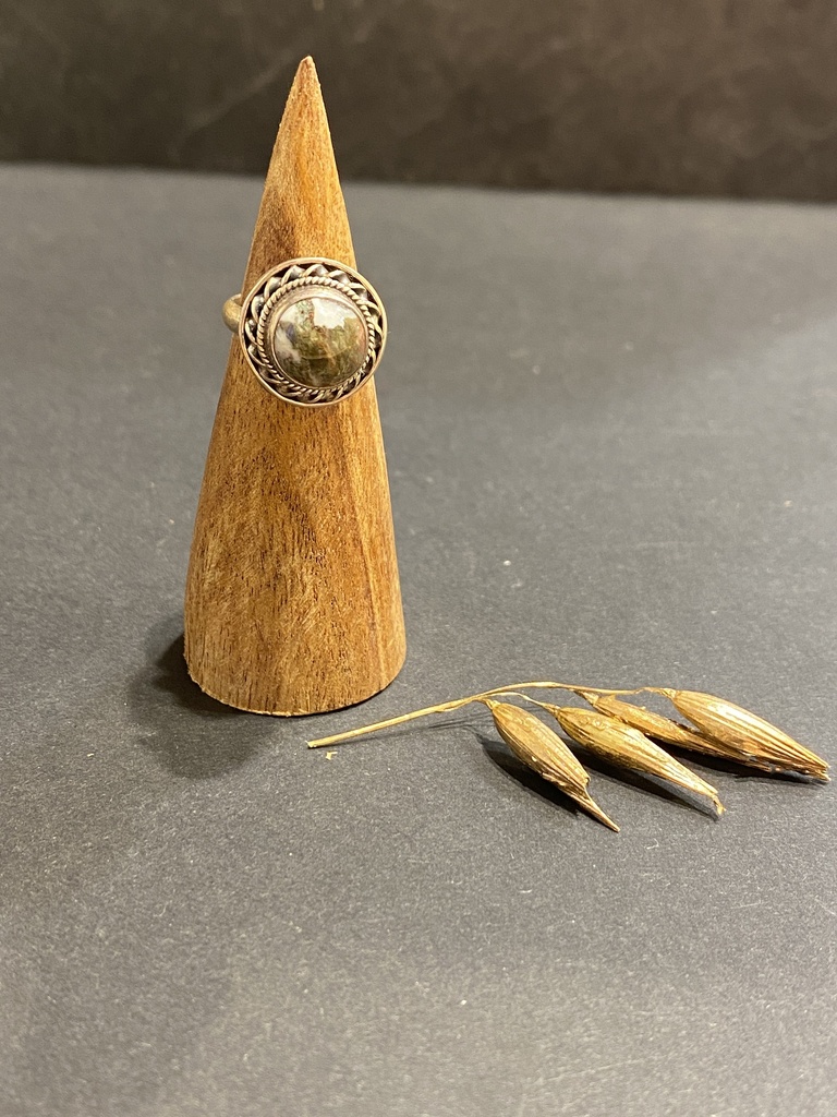 Bague Argent 925 & Jaspe [0171]