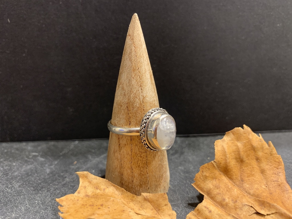 Bague Argent 925 & Pierre de Lune [0197]