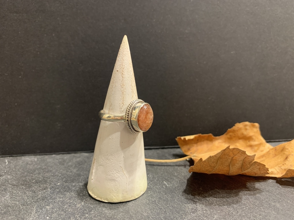 Bague Argent 925 & Pierre de Soleil [0262]