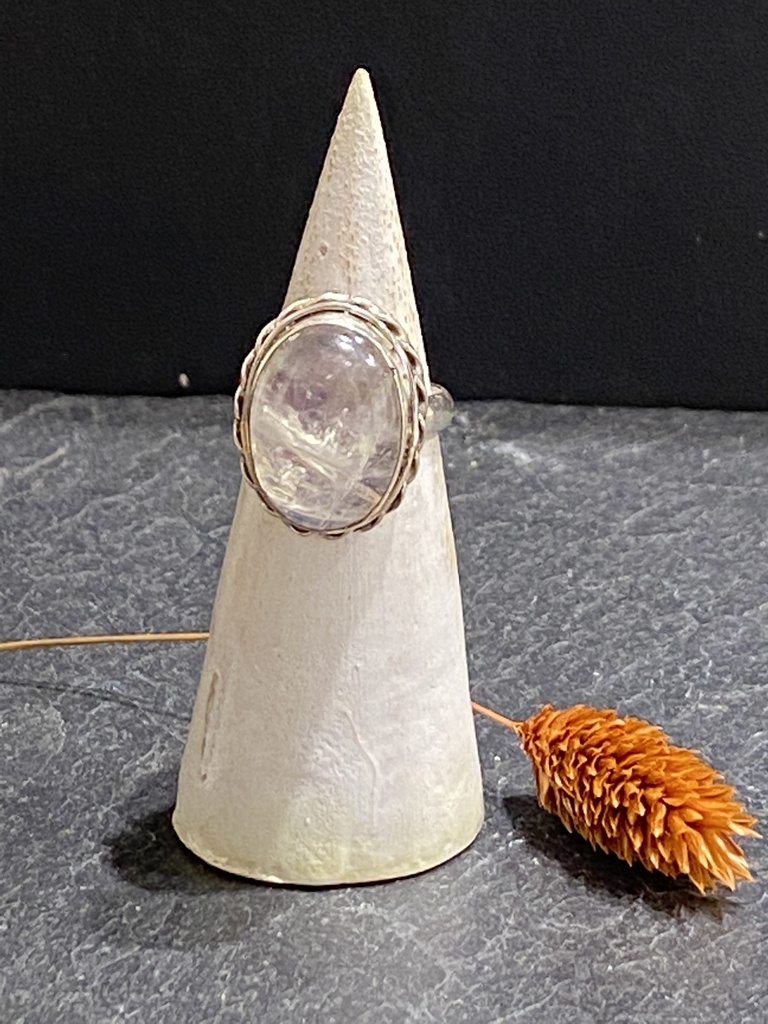 Bague Argent 925 & Pierre de Lune [0313]